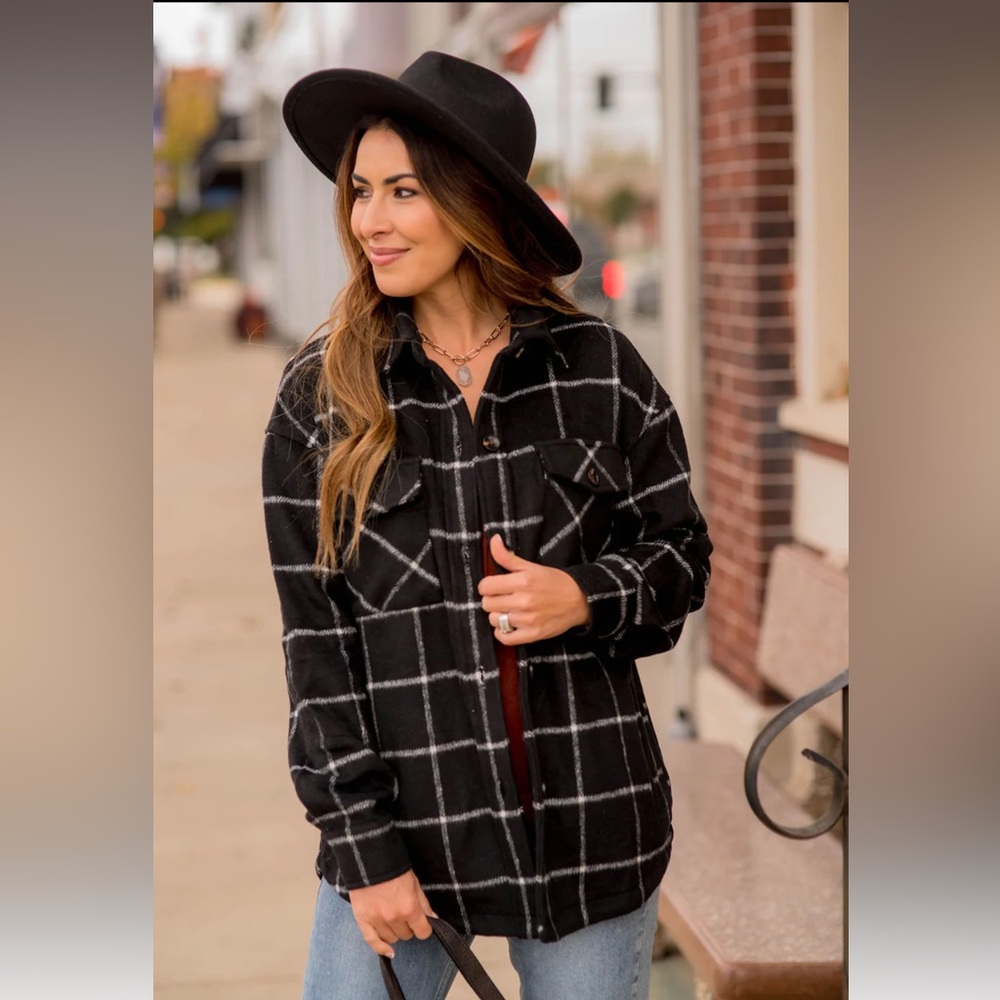 cozy plush plaid shaket